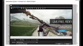 How to add an image to a page in DotNetNuke 7
