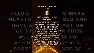 DM Tips 6 - Heard at the DnD Table