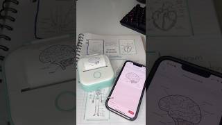 A game changer 🤩 #studenlife #studytok  #miniprinter #collegelife