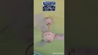 1937 CROMPTON PARKINSON BSS 367 [TAPTI] 36Inch Ceiling Fan 😍 #ceilingfan #humor #comedy #trend