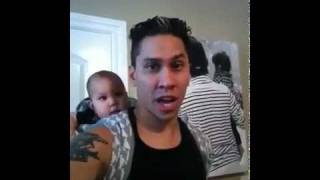 A day in the life of a Rock Star dad (Video recorded by Taboo)