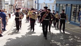 *NEW*. Band of The Royal Army Medical Service: Woodbridge Freedom Parade.