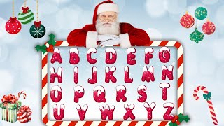 ABC Song | 🎄Christmas Alphabets 🎅 | Learn Alphabets Phonics  #nurseryrhymes #kidssong #abcd
