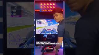 F1 simulator at Parabolica #f1simracing #gaming #parabolica #automobile #trending #f1 #funny #racing