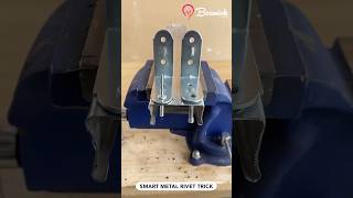 Smart metal rivet hack #smart #metal #hacks
