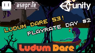 Feedback for Your Games! | Ludum Dare 53 Game Jam | Day 2 | #ld53 #ludumdare
