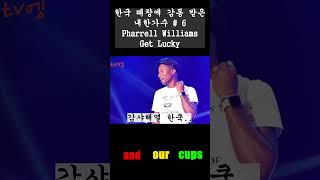 한국 떼창에 감동 받은 내한가수 #6 Pharrell Williams - Get Lucky