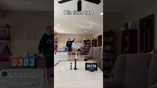 First try Tower #popdarts #popdartsgame #firsttry