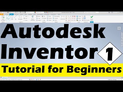Inventor Tutorial for Beginners - 1