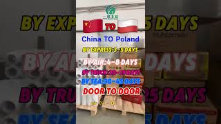 Ship China to Poland? YNPS got you!#logistics #chinapolandship #door2door #internationalfreight