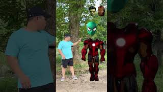 Iron Man VS Kissy Missy Wrong Heads #shorts #funny