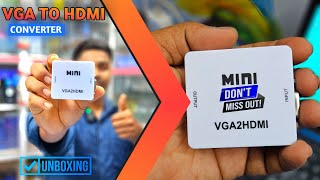 VGA TO HDMI CONVERTER || ORDER NOW || WHATSAPP 7407121864 #bikash_gadgets #VGA_TO_HDMI