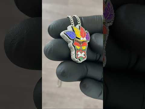 Available #crashbandicoot #jewelry #unique #streetwear #akuaku #videogames #hiphop #hiphopjewelry