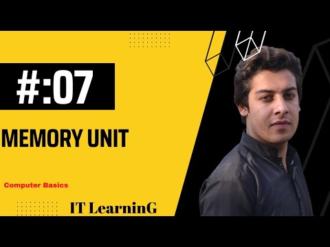 Memory Unit / Computer  Basic / IT learning