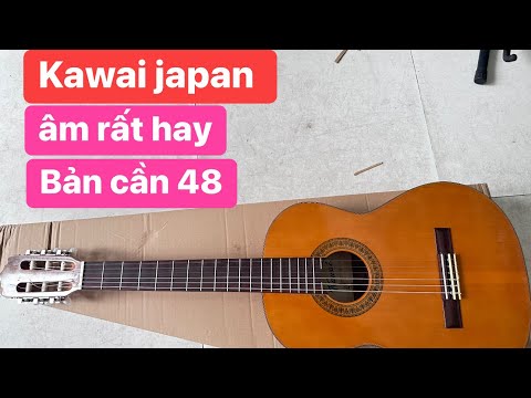 Đàn guitar classic Kawai japan bản cần 48. Giá: 2tr500k. guitar nhật 0936057750