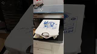 Pt 2: Direct-To-Garment Inkjet Digital printing. #utme #uniqlo #inkjetprinter #printing
