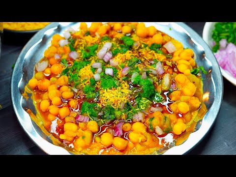 चटपटा टेस्टी रगड़ा चाट आसानी से घरपे बनाओ Ragda chaat Recipe | Ramzan Street Food | Mumbai Ragda bhel