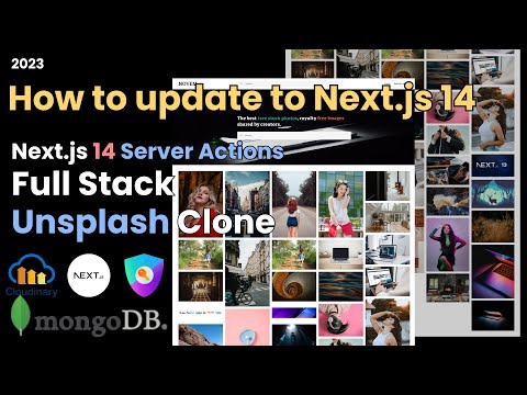 How to update Next.js 13 to Next.js 14 | Fix error uploading photos to Cloudinary