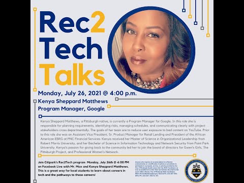 TechTalks #5--Max Dennison interviews Kenya Sheppard Matthews