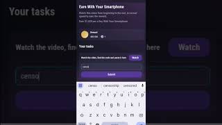 Earn with your smart phone #codetoday #tapswap #airdrop