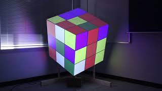 [NIT] 情報工学科 学生制作「キューブのプロジェクションマッピング」