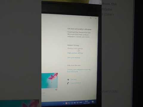 Show desktop icons in windows 10 | How to show desktop icon | This Pc and control panel #windows
