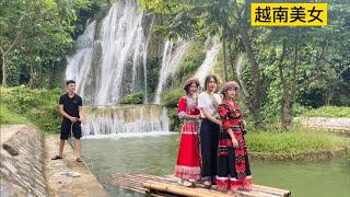 越南泡妞者帶團隊成員去旅遊，她們把俊哥都喝醉了。