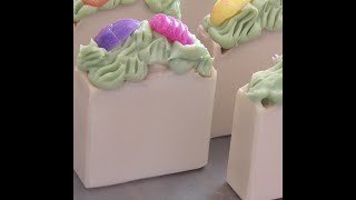 Easter Egg Soap/ a little chatty and not totally prepared for this one