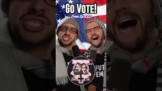 GO VOTE! ✅ #comedypodcasts #politicalcomedy #satirecomedy #votebluenomatterwho #voteblue #democrats