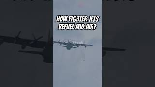 How Fighter Jets Refuel Mid Air: Explained! #airtoair #airforce #airpower