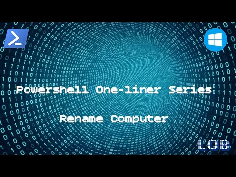 PowerShell One-liner - Rename Computer Account