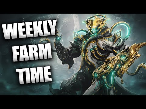 Warframe Weekly Grind! A Chill Week To Farm The FRAME!