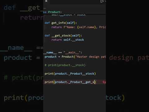 Python: Name Mangling