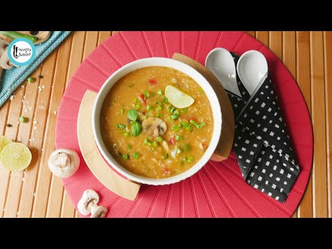 Oats & Vegetable Soup By Healthy Food Fusion