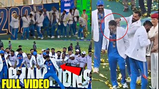 Watch Indian team's celebration full video after winning the CHAMPIONS TROPHY FINAL | CT 2025