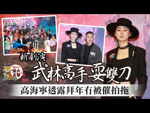 武林丨高海寧演武林高手耍雙刀　透露拜年冇被催拍拖：重心放在工作上面