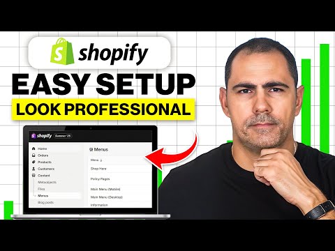 How to Edit Shopify Navigation Bar (2025 Tutorial)