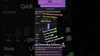 Maximize your Uber Driver Earning with this uber Hack Software. #uberhack #uberdriver