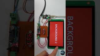 🎬 DIY Background Changer Using DWIN TFT Display + Return Key Code