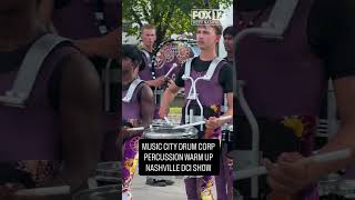 Drum Corp competition makes Nashville stop during tour, battles extreme heat