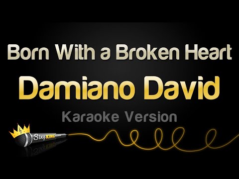 Damiano David - Born With a Broken Heart (Karaoke Version)