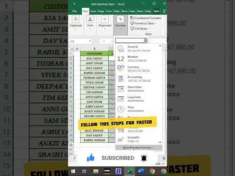 011 Stop Doing This in Excel! Do THIS Instead! ⚠️✅ #EXCEL #SHORTS #TRENDING #VIRAL
