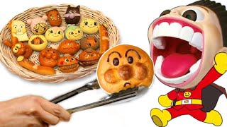 【美味しいパンを食べて元気100倍！★】メルちゃんとパン屋さんで顔を作ってみよう！