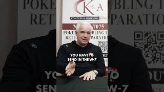 Why Do You Need An ITIN For Poker Tax? | #pokernews #PokerCPAs
