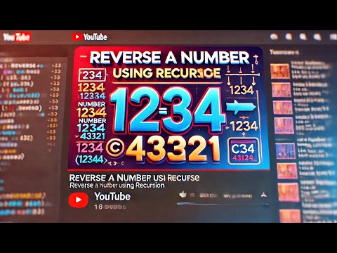 Reverse a Number Using Recursion in C – Step-by-Step Guide!