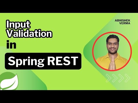 Chapter-11: Input Validation | Spring REST