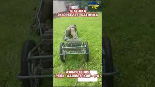 Тележка Экзоскелет Батрачка Изобретения СВО  #армиярф #историярф #армияроссии #приколы #историявойны