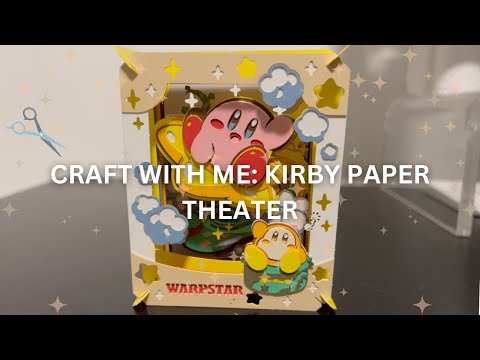 Body Doubling| Cozy Crafting Paper Theater DIY 🎨