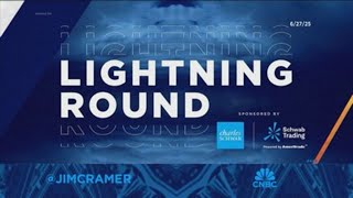 Lightning Round: Monster Beverage is a smoking hot stock, says Jim Cramer