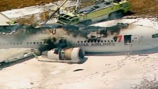 A closer look at plane's evacuation